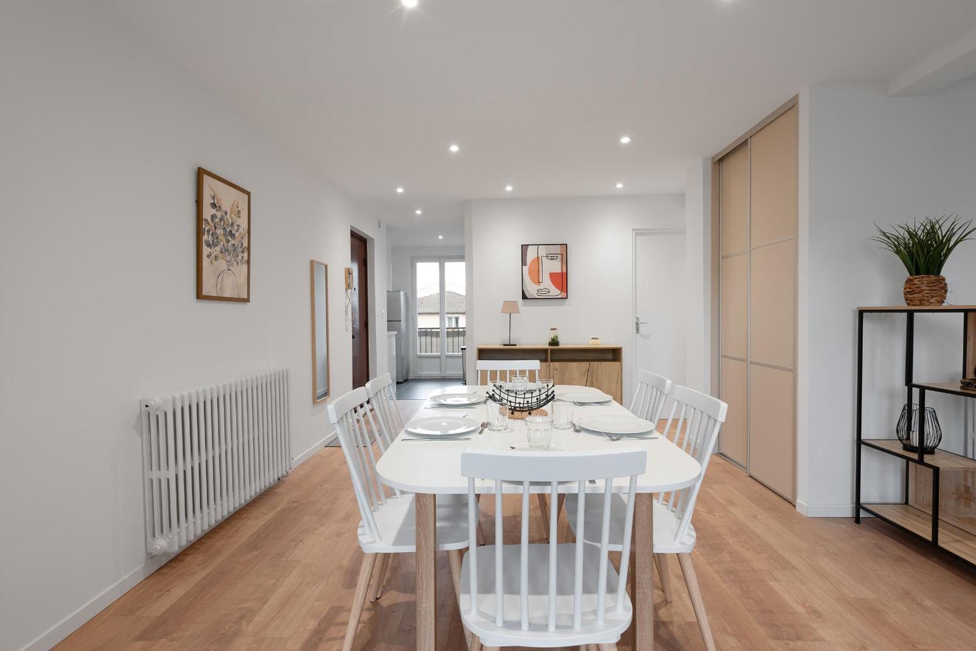 Spacieux T3 Avec 2 Parkings Gratuits Et 2 Balcons Toulouse Exterior foto