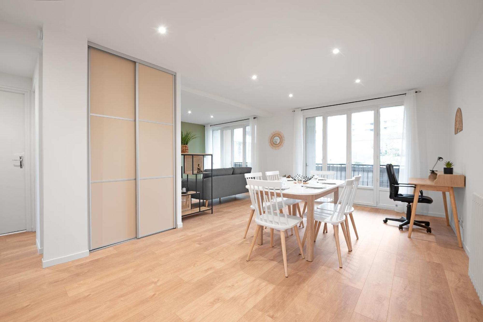 Spacieux T3 Avec 2 Parkings Gratuits Et 2 Balcons Toulouse Exterior foto