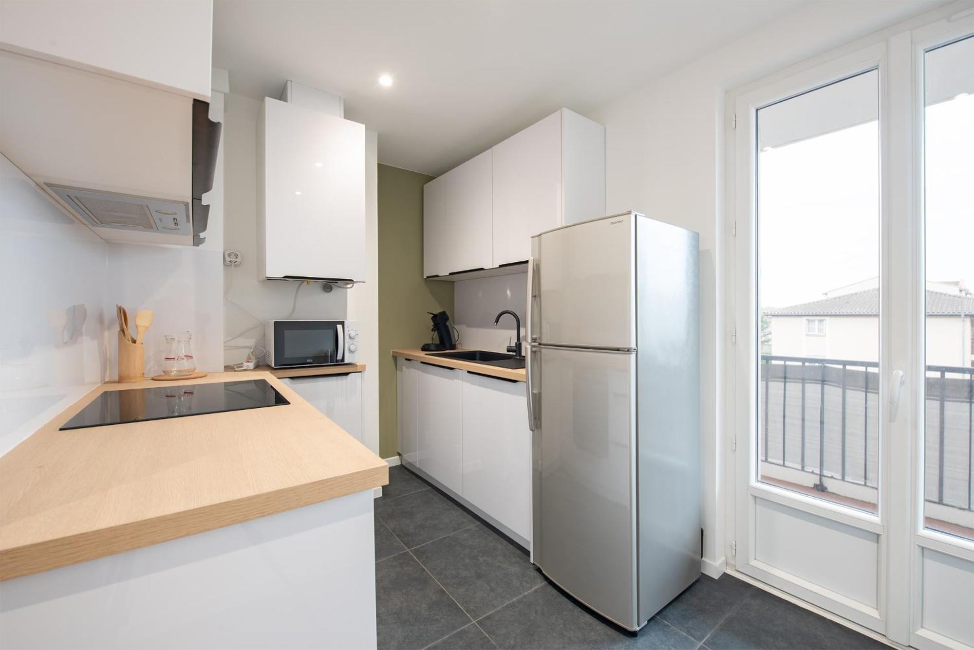Spacieux T3 Avec 2 Parkings Gratuits Et 2 Balcons Toulouse Exterior foto